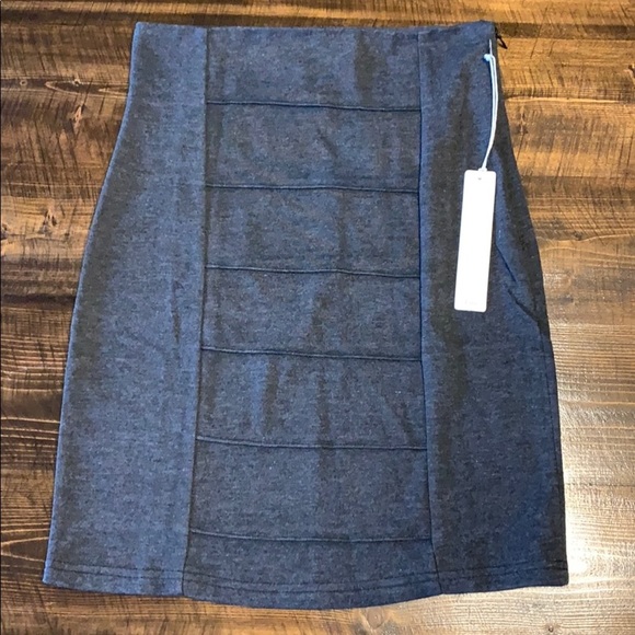 Line & Dot Dresses & Skirts - NWT!  Line & Dot black / charcoal grey skirt